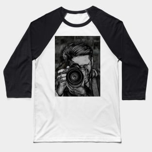 Wide Angle SLR Baseball T-Shirt